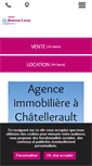 Mobile Screenshot of immobilier-boisson-leray.fr